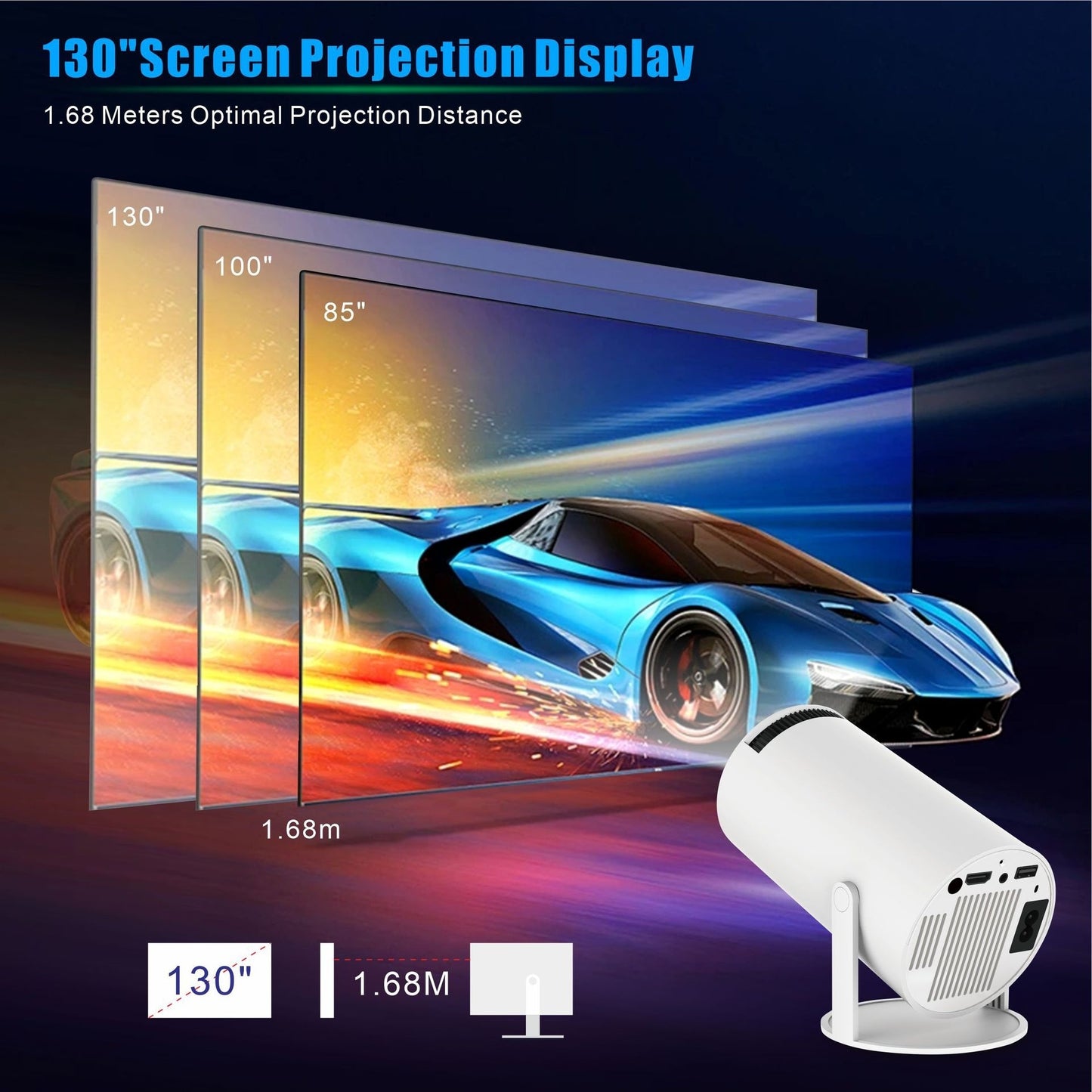 Portable Home Theater Projector