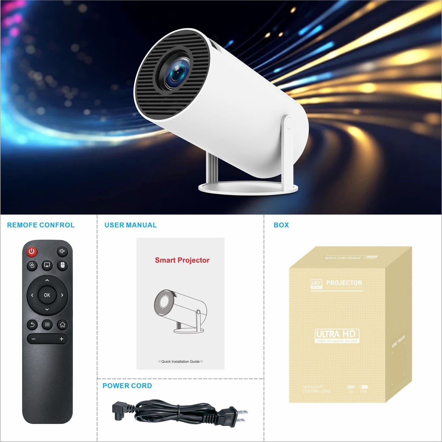 Portable Home Theater Projector